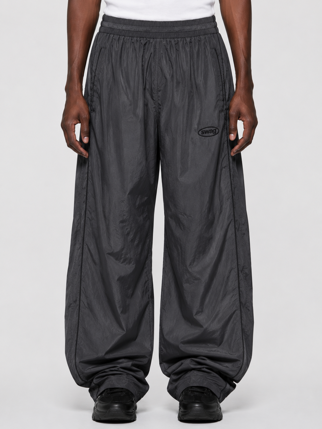 SWAG TRACK PANTS ( GRAY)