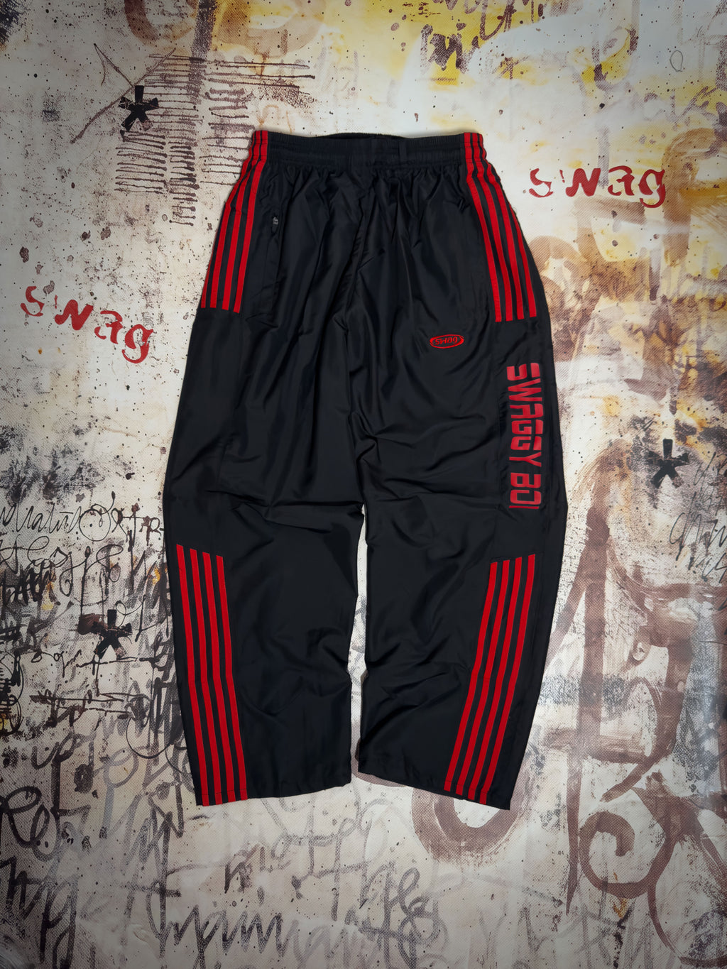 llllstrips''SWAGGYBOI'' Track pants